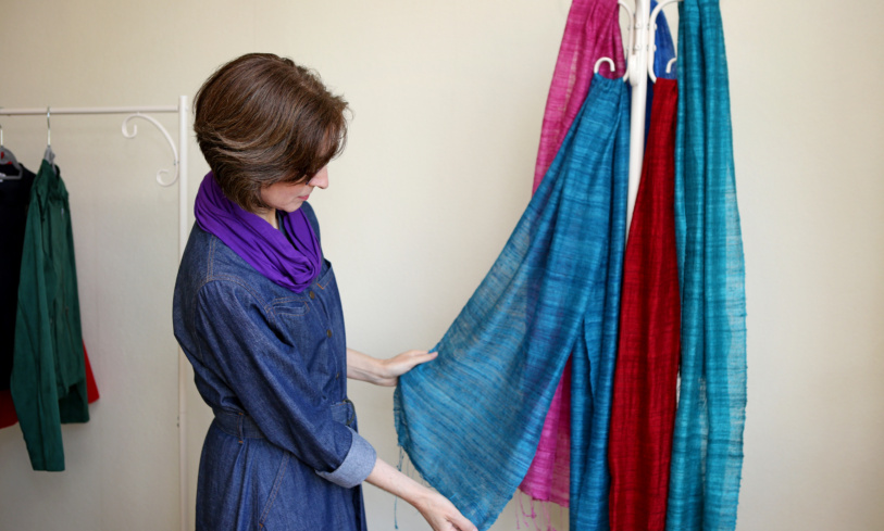 Transform your wardrobe with scarves